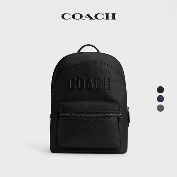 COACH同款蔻驰男士COACH图案CHARTER双肩包