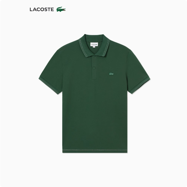 LACOSTE同款法国鳄鱼男装25春季新款时尚简约短袖T恤Polo衫